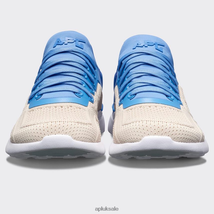 APL TechLoom Tracer 52 - VH8XNZ487 APL Shoes UK Coastal Blue/Beach/White Women Training