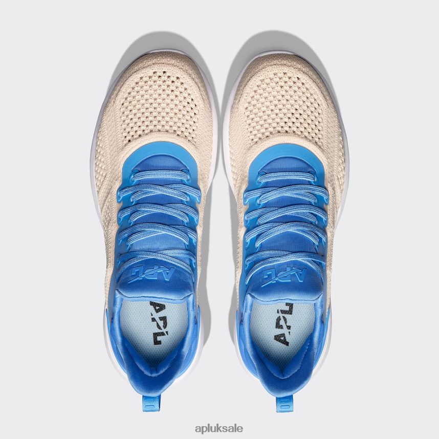 APL TechLoom Tracer 52 - VH8XNZ487 APL Shoes UK Coastal Blue/Beach/White Women Training